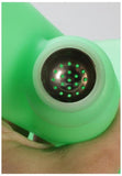 PieceMaker 'Green Glow' Silicone Bong