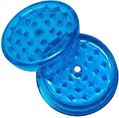 Plastic Grinder 60mm magnetic - Dark Blue - Puff Puff Palace
