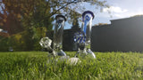 Ejector Ice Bong 18 cm Blue - Puff Puff Palace